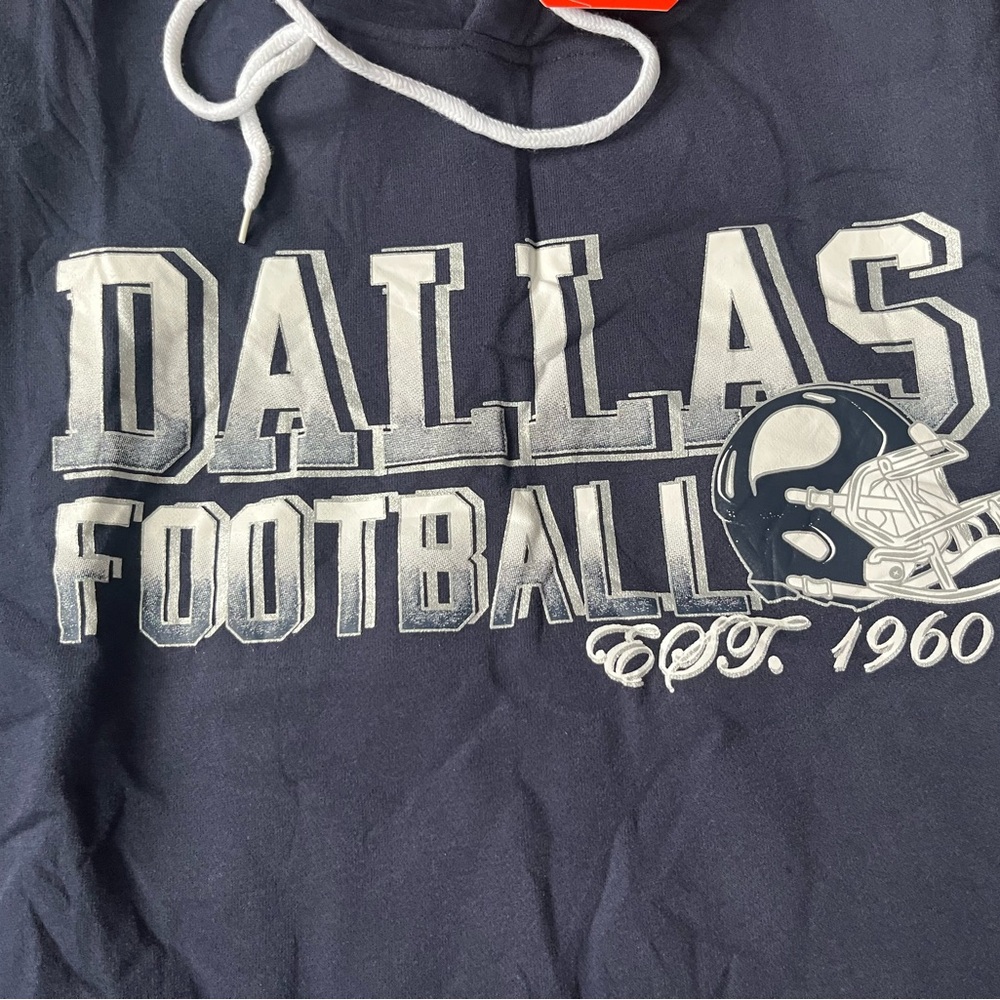 Dallas Football Navy Hoodie - Picture 4 of 6